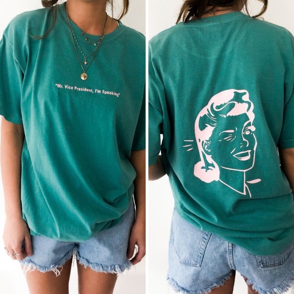 boutique Tops - Mr. Vice President, I'm Speaking T-Shirt